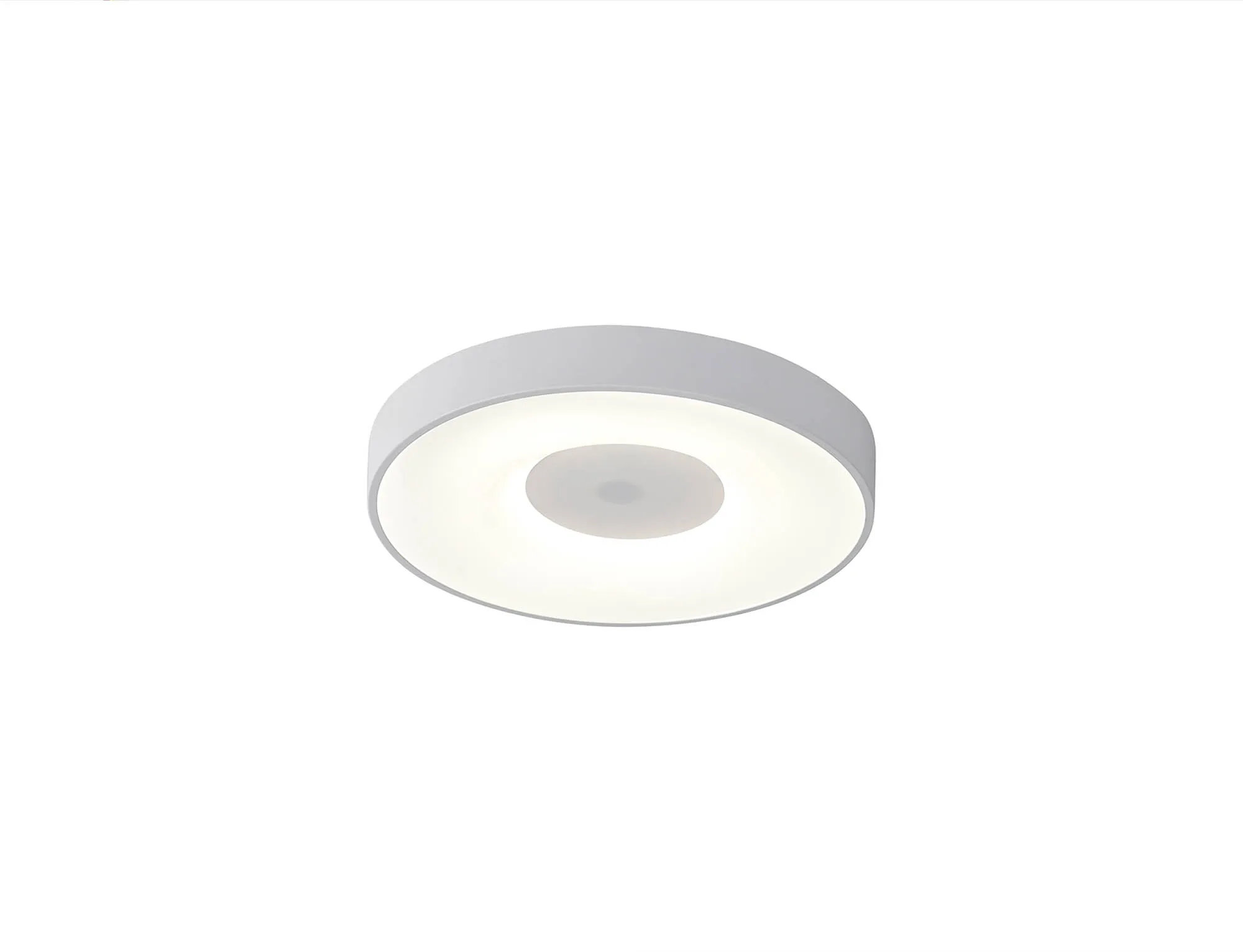 M7566  Coin 56W LED Round  Flush Ceiling White
